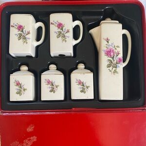Floral Ceramic Tea Set